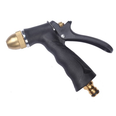 Best price new zinc alloy adjustable brass tip water hose spray gun